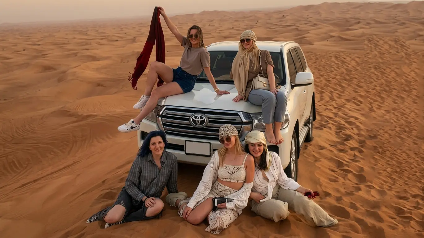 Private desert safari Dubai for families and couples