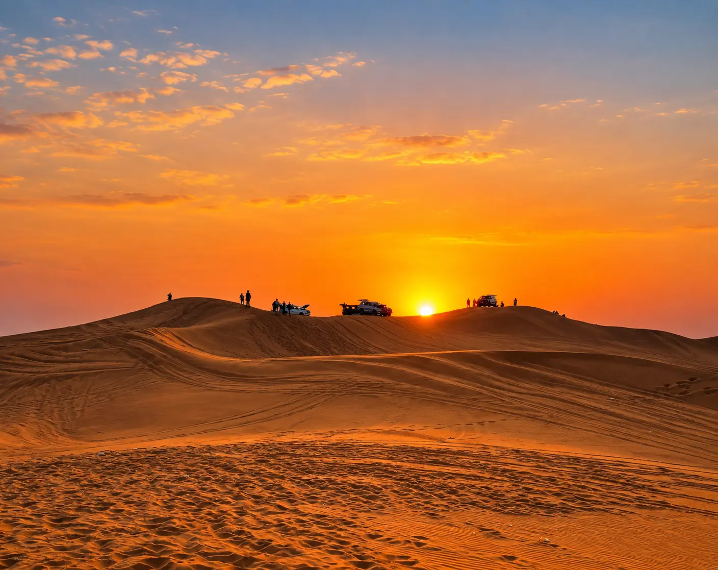 Morning desert safari in Dubai